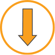 Fast relief from the first treated migraine Icon of 30-minute clock