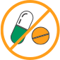 No pills icon.